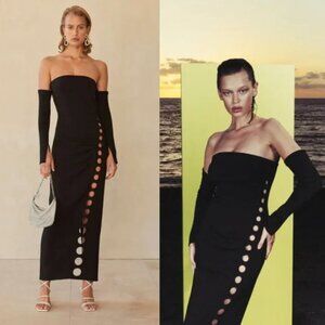 NWT Cult Gaia Capri Dress Black Size 2